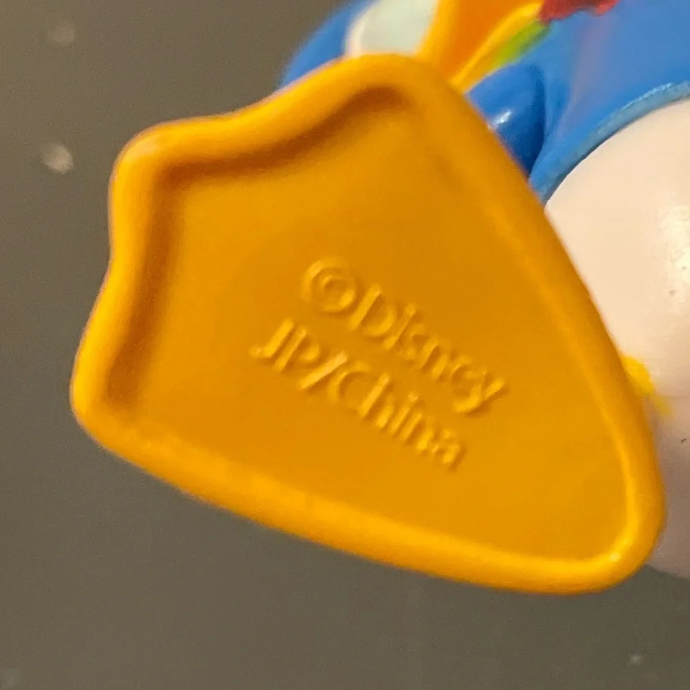 Disney Donald Duck Blue and Yellow Figurine